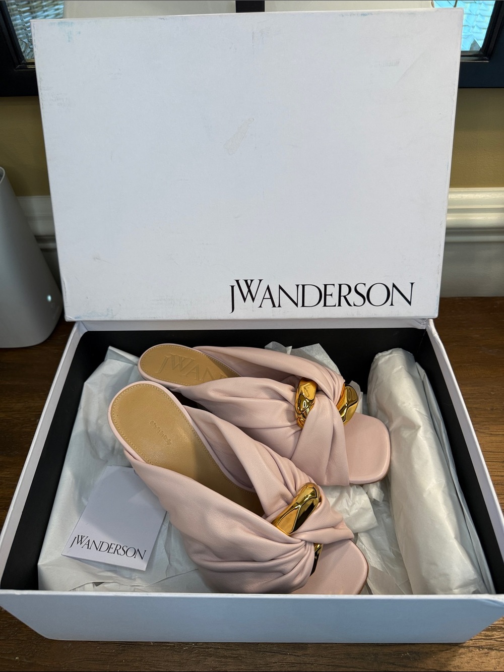 JW ANDERSON Lamb Twist Heel NIB